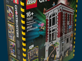 une boîte contenant un ensemble Lego « Ghostbusters »