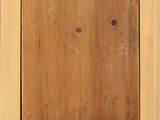 an image of a painting of a wooden frame with a picture in it