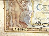 a picture of a bank note with a picture of a nude woman on it