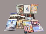 a lot of video games on display on the table