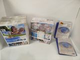 a box of baby diapers and a package of diapers on a shelf