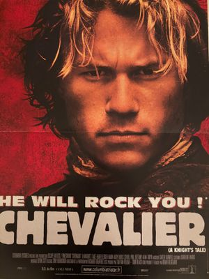une affiche du film « Chevalier »