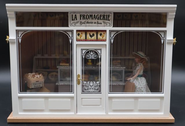 Diorama - « La fromagerie, Best Cheese in Town », scène animée av...
