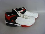 nike air jordan retro white / black / gym red size 11 5
