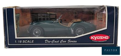 kyosha 1 18 scale diecast car series - green sports car