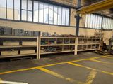 a large room with a lot of equipment in it