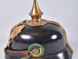helmet of a german officer of the imperial army of germany