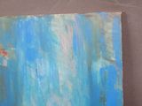 a picture of a painting on the wall of a room