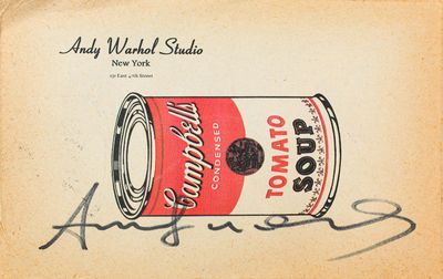 Studio d'Andy Warhol - Soupe à la tomate d'Andy Warhol, New York, NY
