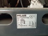 a label on the back of a machine that says belar
