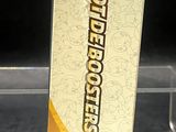a box of gold boosters sitting on a table