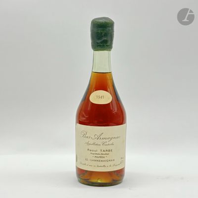 B BAS-ARMAGNAC 70 cl 41,5% , Raoul Tarbe, 1941 - Photo 1