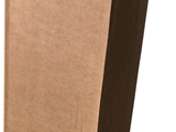 a cardboard box that is sitting on a table