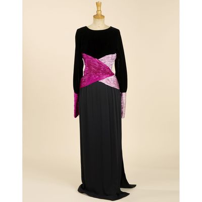 VALENTINO Boutique, Collection Printemps-Eté 1986, Robe de s…