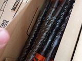 a box with a bunch of drill bits inside of it