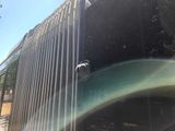an image of a close up of a window of a bus