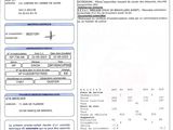 a close up of a sheet of paper with information on it