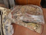 a lot of items that are sitting on the floor
