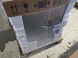 a cardboard box that is sitting on top of a pallet