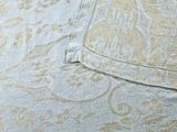 a close up of a piece of fabric with a pattern on it