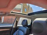 a view from inside of a car of the sunroof