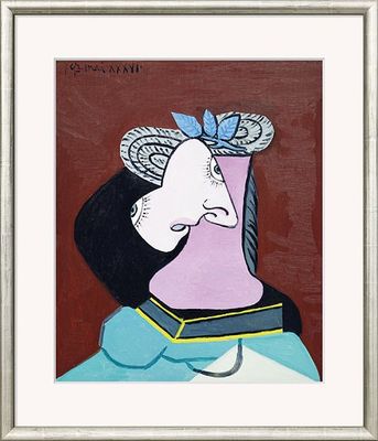 Lithographie Pablo Picasso "Femme au chapeau de paille" (193…