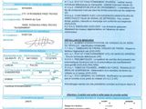 a close up of a document with a barcode on it