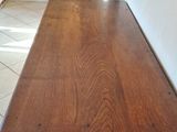 an image of a wooden table in a room