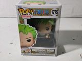 a close up of a pop vinyl figure in a box