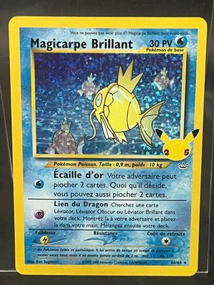 a picture of a pokemon card with a picture of a yellow fish
