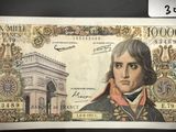 un ancien billet de banque sur lequel figure le portrait d'un homme