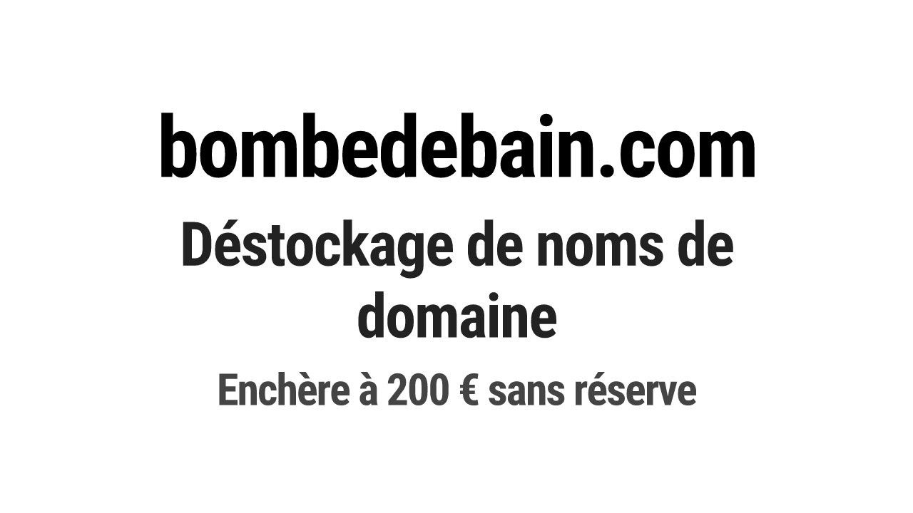 Destockage & Invendus