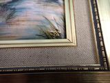 a picture of a painting on the wall of a room