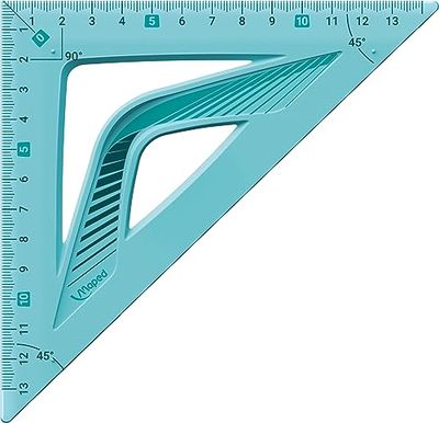 MAPED - Équerre 45° - 21cm - Incassable et ergonomique - Voi…