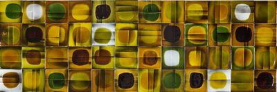 a picture of a picture of a wall made of squares