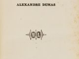 an old book with a black and white image of the title of acte