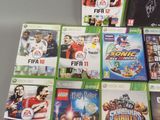 a lot of video games on the table together