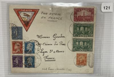 une vieille carte postale avec la photo d'un homme et d'une femme