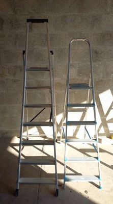 2 escabeaux dont Tubesca 7 marches et Mac Allister 6 marches… - Photo 1