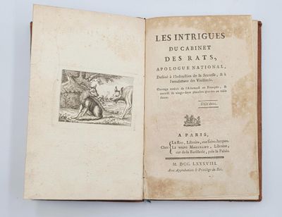 un livre ouvert avec l'image d'un homme sur un cheval