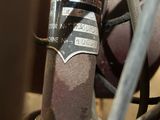 a picture of a close up of a metal pipe