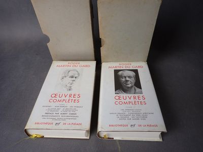 Bilbliothèque de la Pléiade, ROGER MARTIN DU GARD, oeuvres c…