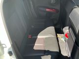 the back seat of a car with the back seats folded down and the back seats folded down