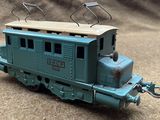 a toy train that is sitting on the ground