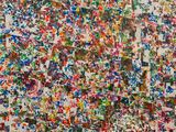 an image of a painting with lots of different colors on it