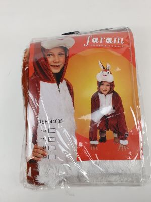 a picture of a child wearing a costume
