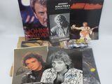 une collection d'albums de Johnny Hallyday