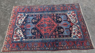 Tapis Kazak En laine 205 x 130 cm - Photo 1