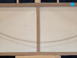 a picture of an easel with a painting on it