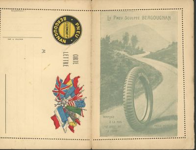 France : Guerre 14/18, Carte Lettre avec publicité pour les …